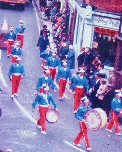 Romsey Old Cadets marching in 1968