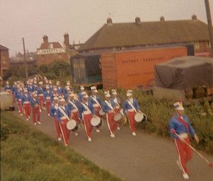 Romsey Old Cadets marching in 1968