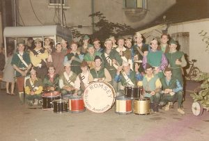 ROC line-up in 1969 as Robin Hood's Merry Men