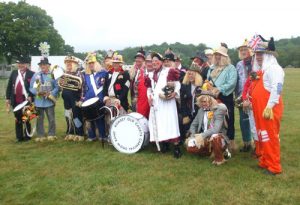 Romsey Old Cadets as Scarecrows